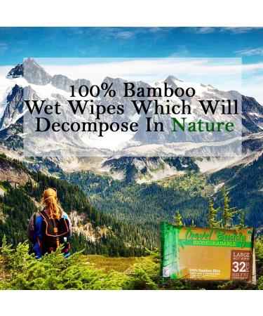Travel Buddy Biodegradable Wet Bum Eco-Friendly Gym & Camping Essential | Perfect for Sports Hiking Festivals & Tents - Buy Online on GoSupps.com