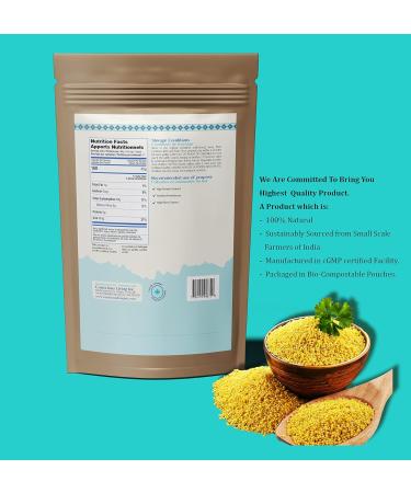Foxtail Millet (kangni) I 100% Pure I Nutrient Powerhouse I High Proteing Content I Phoksatel Baajara Thinai Kirra Thinna Navane - Buy Online on GoSupps.com