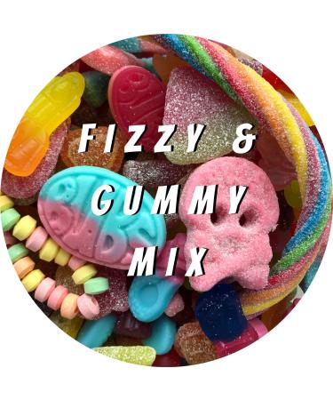 500g Bag of Vegan Sweets Fizzy & Gummy Mix)