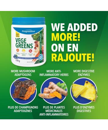 Progressive Vegegreens Blueberry Medley Flavour 530 g Anti-Inflammatory plus Liver & Digestion Support Blueberry Medley 530 g - Buy Online on GoSupps.com