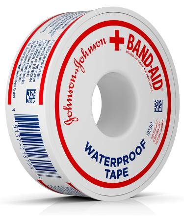 Band-Aid Waterproof First Aid Tapes 1/2 Inch x 10 yds (Pack of 6) - Buy Online on GoSupps.com