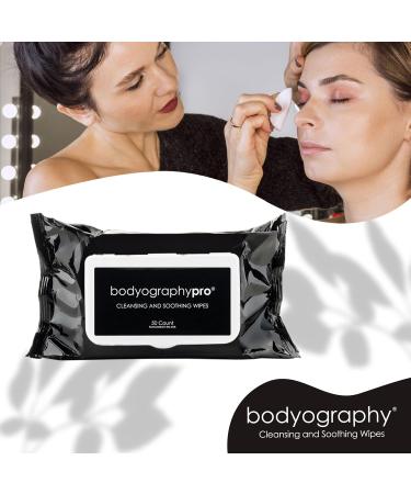 Bodyography Face It Cleansing Wipes - Soothing Makeup Remover & Nourishing Facial Wipes for All Skin Types - Fast International Shipping - Buy Online on GoSupps.com