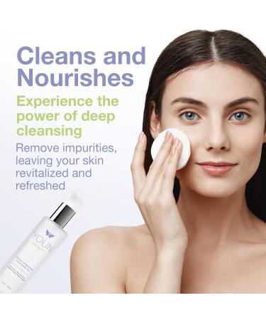 YOUN Beauty Makeup Remover Cleansing Oil 120ml - Hydrating Oil Cleanser by Dr. Anthony Youn | Grape Seed Sunflower & Rose Hip Oil | Ideal for All Skin Types - Shop Internationally - Buy Online on GoSupps.com