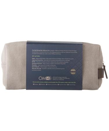 OM4 Hair Care Trio & Travel Bag - Men's Invigorating Shampoo Conditioner & Hair Elixir Set for Ultimate Scalp Conditioning - International Shipping Available - Buy Online on GoSupps.com