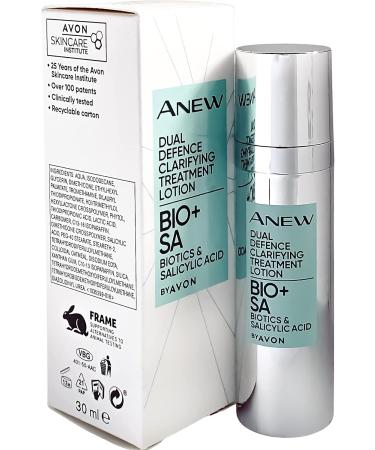 Avon ANEW Biotics Dual Clarifying Treatment Lotion 30 ml BIO+SA Biotics + Salicylic acid - Buy Online on GoSupps.com