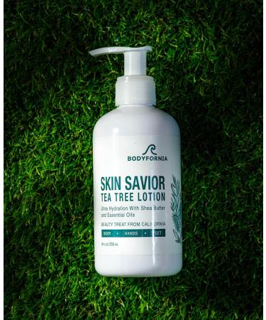 Skin Savior Super Moisturizing Cream Lotion | Vegan Body Moisturizer with Shea Butter & Essential Oils | Hydrating Lotion for Hands Feet & Body | 250ml - International Shipping Available - Buy Online on GoSupps.com