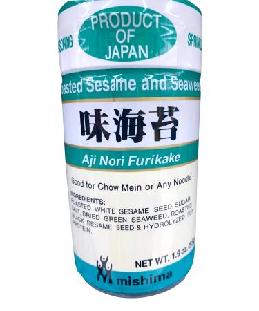 Aji Nori Furikake (Seasoned Mix) - 1.9oz (Pack of 1) 1.9 Ounce (Pack of 1)