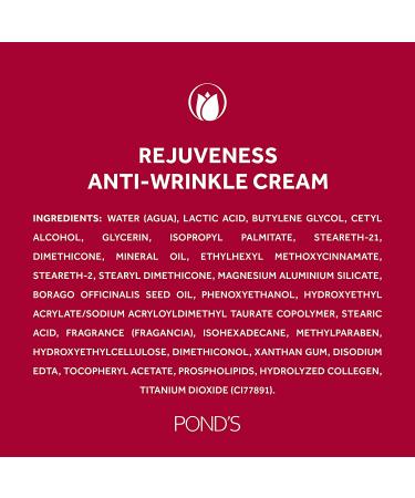 Pond's Rejuveness Anti-Wrinkle Cream 14.1 oz - Effective Wrinkle Reduction & Skin Renewal - Buy Online on GoSupps.com