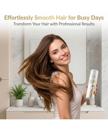 Vitamins Keratin Shampoo Hair Treatment with Biotin, Collagen & Castor Oil - Sulfate Free for Dry, Damaged, Color Treated Hair - Buy Online on GoSupps.com