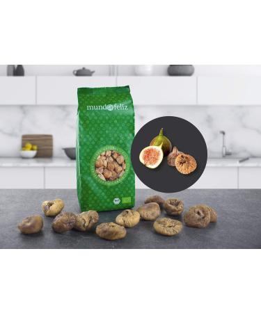 Mundo Feliz - Pack of 2 organic dried figs 2 x 500 g - Buy Online on GoSupps.com