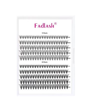 Eyelash single cluster for eyelash extension 10d 20d 0.07 d Curl Mix 8-16mm Individual cluster artificial eyelashes eyelashes for beginners 8-16 mm DH-10D+20D-0.07-D