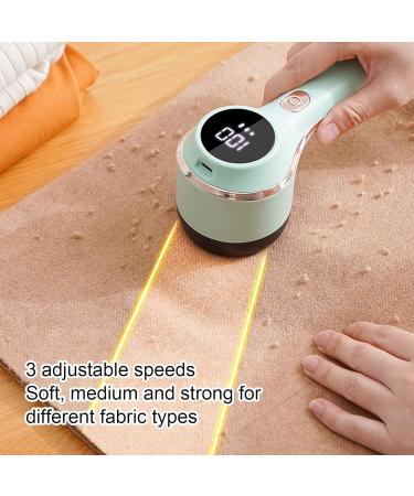 Buy Electric Lint Remover - Rechargeable with Digital Display & 6 Blades for Clothes Blankets & Sofas | International Shipping Available - Buy Online on GoSupps.com