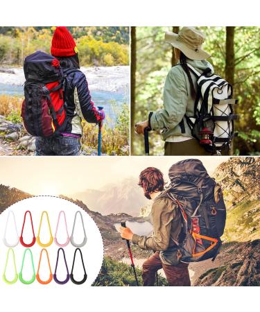 50 Zip Pendant Pulls - Nylon Anti-Slip Zipper Handles 10 Color Options for Backpacks & Sportswear - Buy Online on GoSupps.com