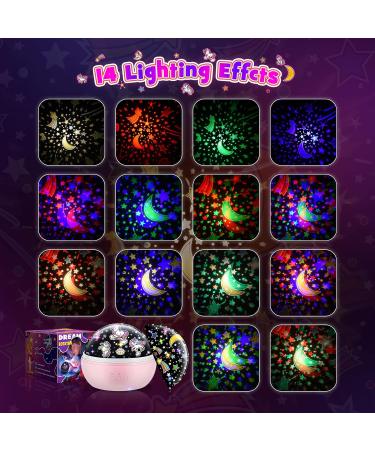 Unicorn Toys for Girls Vingtank Night Light Kids Girls Toys Age 4 5 6 7 8 Star Projector Kids Toys for 1-12 Year Old Girls Birthday Decorations Children Room Decor Green red - Buy Online on GoSupps.com