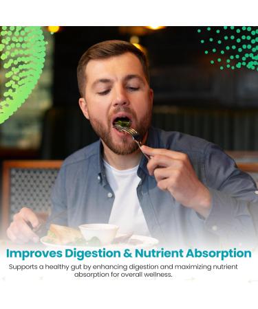Gut Probiotic 30 Billion CFU with DE111 & 10 Strains - High Potency Probiotic Supplement for Digestive Health Immune System Support Enhanced Nutrient Absorption - Non-GMO 30 Vegetarian Capsules - Buy Online on GoSupps.com