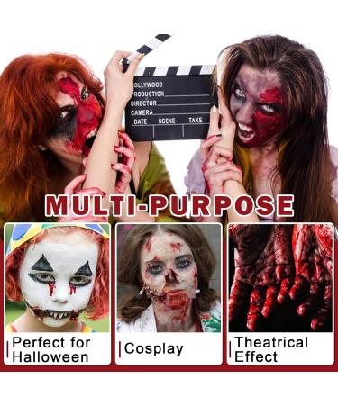 Halloween Fake Blood Spray | Washable & Realistic Fake Blood for Clothes & Face | Vegan SFX Makeup for Zombie & Vampire Looks - Buy Online on GoSupps.com