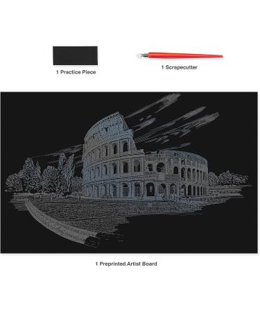 Royal & Langnickel Famous Places Engraving Art - Coliseum - Buy Online on GoSupps.com