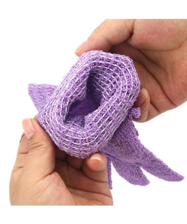 12 Pcs Exfoliating Shower Bath Gloves for Spa Massage - Dead Skin Cell Remover for Men, Women, and Children - Buy Online on GoSupps.com