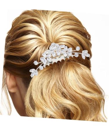 FRCOLOR Bride Wedding Hair Comb Flower Side Comb - Buy Online on GoSupps.com