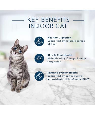 Blue Buffalo Indoor Health Adult Dry Cat Food - Natural & Healthy for Your Cat - Buy Online on GoSupps.com