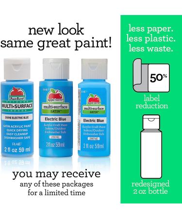 Apple Barrel Multi Surface Acrylic Paint - Black 2oz - Buy Online on GoSupps.com