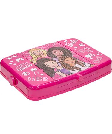 Barbie Beauty Vanity Set with Light-Up Mirror for Ages 3+ | Includes Lip Gloss, Eye Shadow, Nail Polish & Accessories | Ideal for Parties & Sleepovers - Buy Online on GoSupps.com