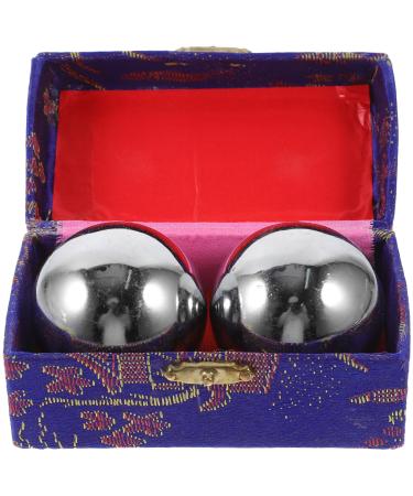 Iplusmile 2st fitness handball for older people Handbaoding balls Chinese baoding balls for health handballs massage iron ball hollow the ball turn the ball