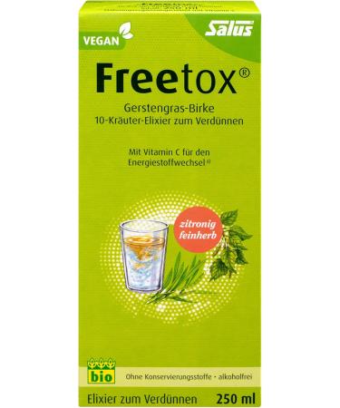 Salus Freetox Elixier pour herbe aromatique 250 ml - Buy Online on GoSupps.com