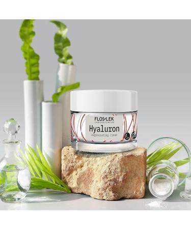 Floslek | HYALURON Regenerating Night Cream | Anti-aging Treatment | Reduces wrinkles | Provides moisture to the skin | Natural Cosmetic | 50 ml - Buy Online on GoSupps.com