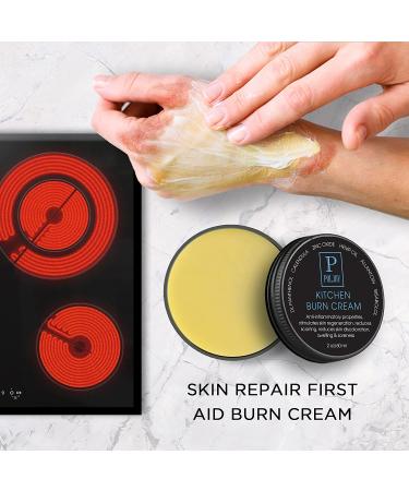 Skin Burn Repair Cream: Natural Post-Burn Healing Remedy for Fast Relief & Scar Care - Soothing Treatment for First Degree Burns, Sunburns - Ideal for Household & Vacation - Buy Online on GoSupps.com
