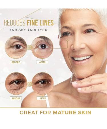 Mascarillas de Tratamiento Ocular con Col geno - Parches de Oro de 24 Kilates para el Cuidado de la Piel Bajo los Ojos - Buy Online on GoSupps.com