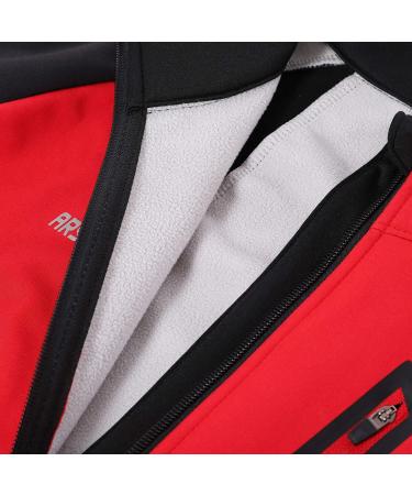 Lixada Men's Waterproof Windproof Bicycle Jacket | Thermofleece MTB Racing Coat for Autumn & Winter Cycling - Buy Online on GoSupps.com