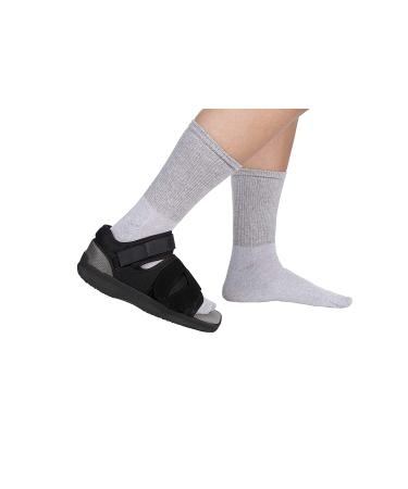 United Ortho 5800-05 Women's Black Medium Post-Op Open Square Toe Shoe - Buy Online on GoSupps.com