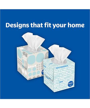 Kleenex Trusted Care Everyday Facial Tissues - 4 Cube Boxes, 280 Tissues Total - Buy Online on GoSupps.com