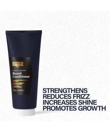 Scotch Porter Hydrate & Nourish Beard Conditioner Long-Lasting Moisture for Dull Dry Coarse Beards Original Scent 209 mL Bottle 1 Pack | Original - Buy Online on GoSupps.com