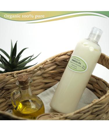 16 Fl Oz Organic Cold Pressed Babassu Oil for Skin and Hair Moisturizing - 100% Pure - Buy Online on GoSupps.com