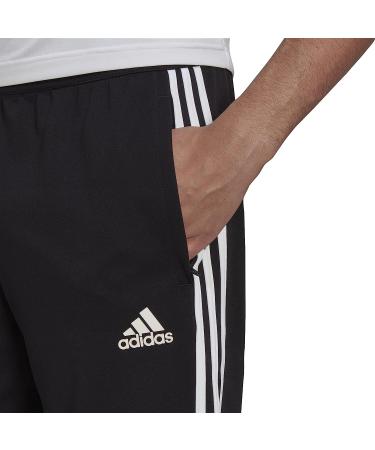 adidas Men's Aeroready Sereno Slim Tapered Pants - Large, Black/White - Buy Online on GoSupps.com