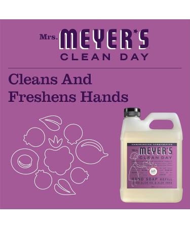 MRS. MEYER'S CLEAN DAY Plum Berry Scent Hand Soap Refill - 33 Fl Oz (Pack of 4) - Eco-Friendly & Nourishing Care for Hands - Buy Now - Buy Online on GoSupps.com