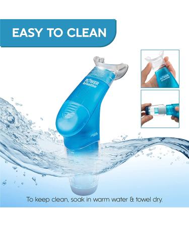 POWERbreathe Inspiratory Muscle Trainer - Blue | Medium Resistance Breathing Exercise Device for Lung Strength and Capacity - Buy Online on GoSupps.com