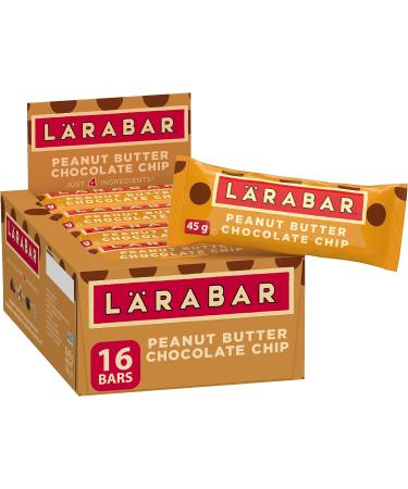 Larabar Gluten Free Peanut Butter Chocolate Chip Fruit and Nut Energy Bar 16-Count 720 Gram & Gluten Free Chocolate Brownie Fruit and Nut Energy Bar 16-Count 720 Gram - Buy Online on GoSupps.com