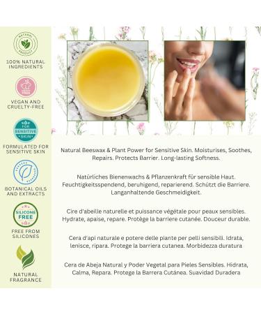 Buy 100% Natural Calming Balm Shea & Cocoa Butter + Beeswax | Protect & Repair Skin Barrier | Amor Florum - Buy Online on GoSupps.com