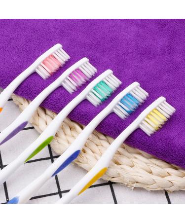 10pcs Soft Bamboo Charcoal Toothbrushes - Eco-Friendly Healthier Dental Care - Buy Online on GoSupps.com