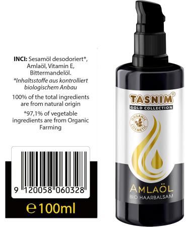 Organic Hair Oil Amla Hair Balm 100ml | Tasnim Hair Care | Natural Hair Loss Solution - Buy Online on GoSupps.com