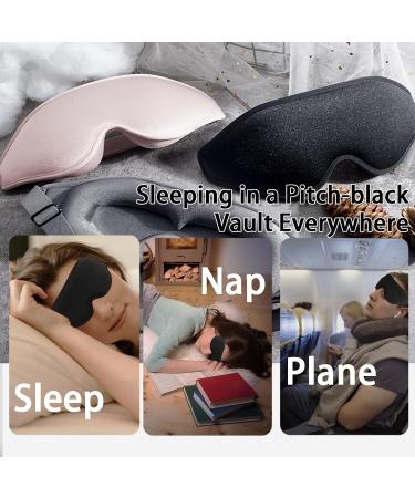 Eye Mask for Lash Extensions - 3D Contoured Sleep Mask with Zero Eye Pressure - Buy Online on GoSupps.com