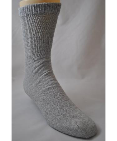 Diabetic Crew Socks 12 Pairs | Size 10-13 | White | Comfortable and Breathable - Buy Online on GoSupps.com