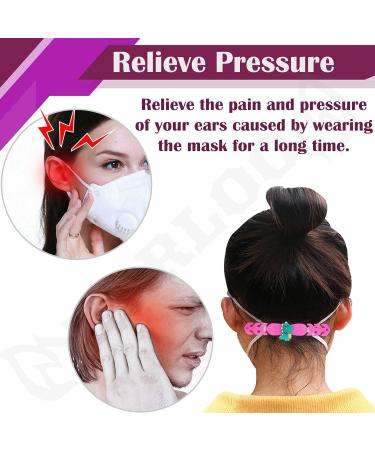 Kids Face Mask Extender Strap I 5 Pack I Face Mask Ear Protector I Earloop Masks Extension I Ear Guards Adjustable Grips I Mask Buckle Belt Head Loop Tightening Strap I 5 Units - Buy Online on GoSupps.com