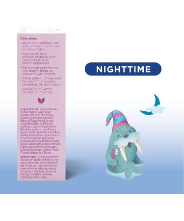 Hyland's Baby Organic Day/Night Soothing Gel - Cherry - 2 Tubes - 0.53 Oz. - Buy Online on GoSupps.com