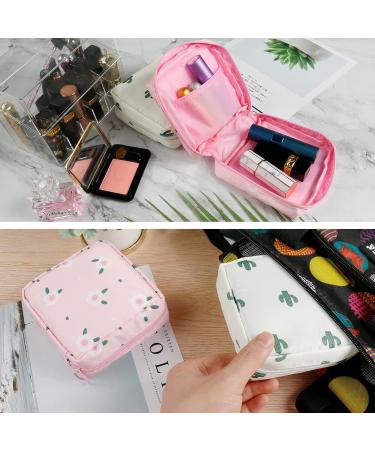 Comius Sharp Sanitary Napkin Storage Bag - 2 PCs Period Kit for School | Nylon Tampon Collect Bags for Women & Girls - Rosa - Buy Online on GoSupps.com