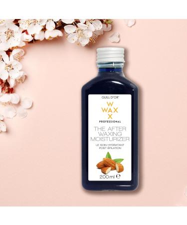 After Waxing Moisturizer 200ml | WaxWax de Guill DOr | Nourishing Sweet Almond Oil for Soft Skin - Buy Online on GoSupps.com