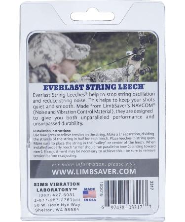 LimbSaver Everlast String Leech 4-Pack - Black | Dampen String Vibration - Buy Online on GoSupps.com